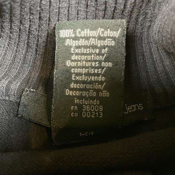 Men's Calvin Klein Jeans 1/4 Zip Sweater Jacket M - Picture 4 of 5